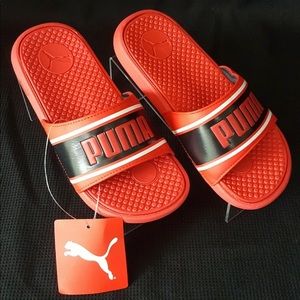 puma slippers for boys